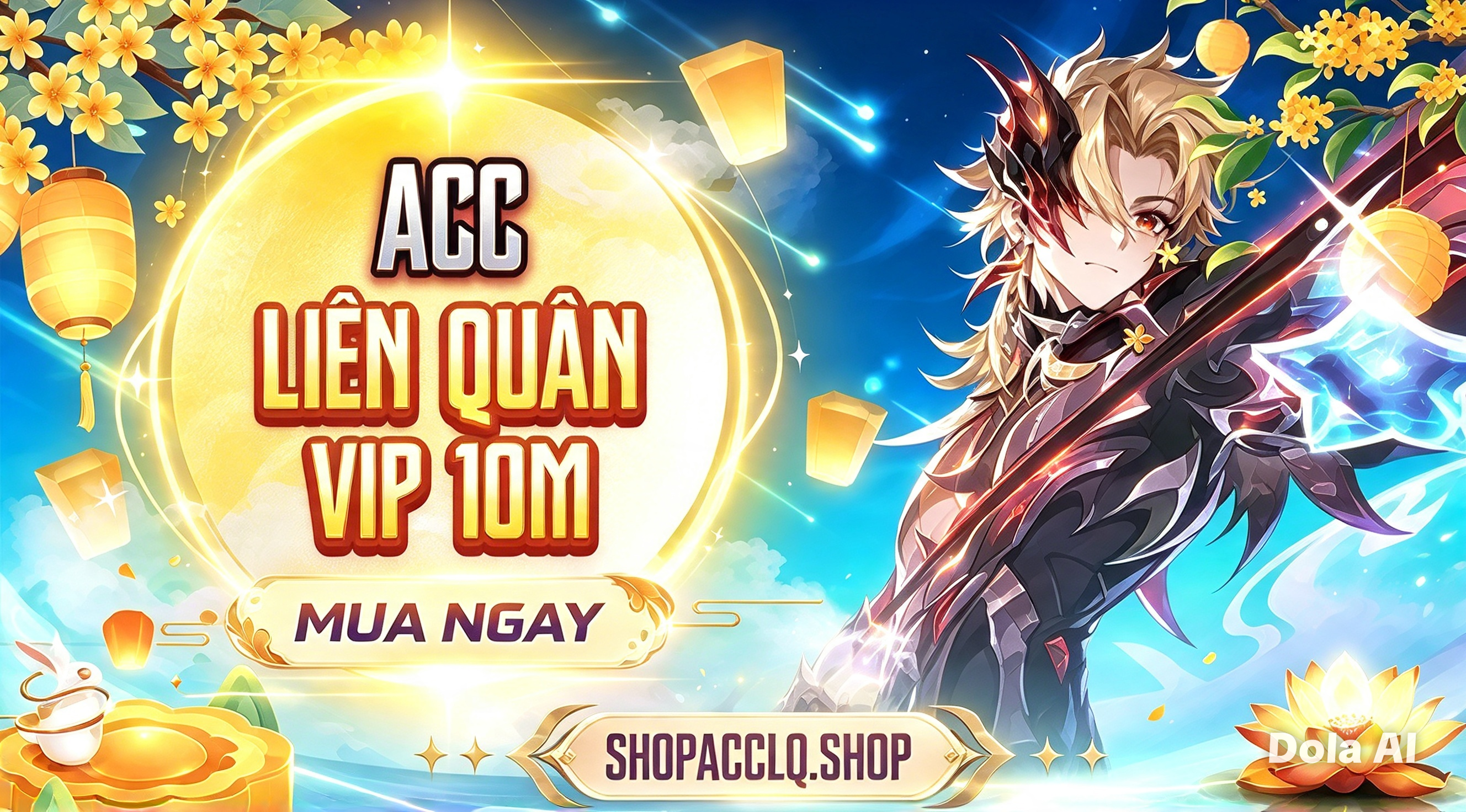 ACC LIÊN QUÂN VIP 10M